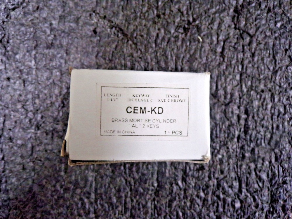 Mortise Cylinder, Keyed Different CEM-KD, 2KEYS(TS)