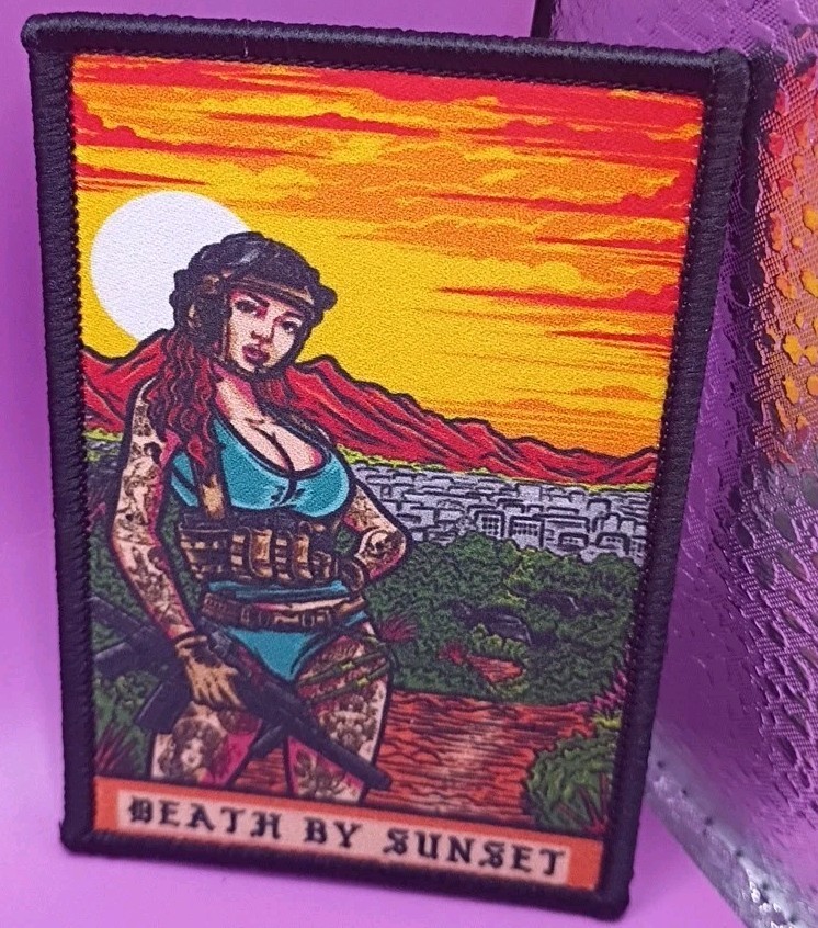Death By Sunset Tactical Patch