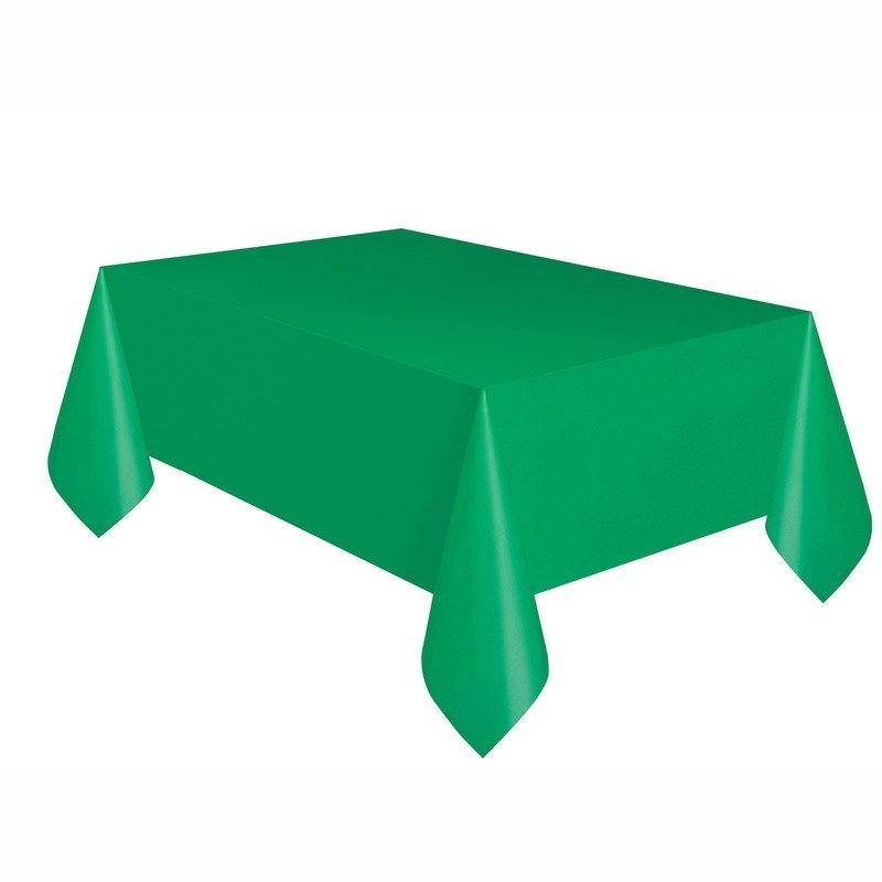 6 Pack Disposable Rectangular Plastic Table Covers Water Resistant Party Decor