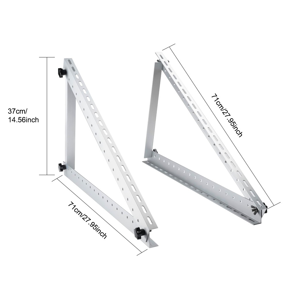 28"Solar Panel Mounting Brackets Adjustable Angle Solar Panel Tilt Mount Bracket
