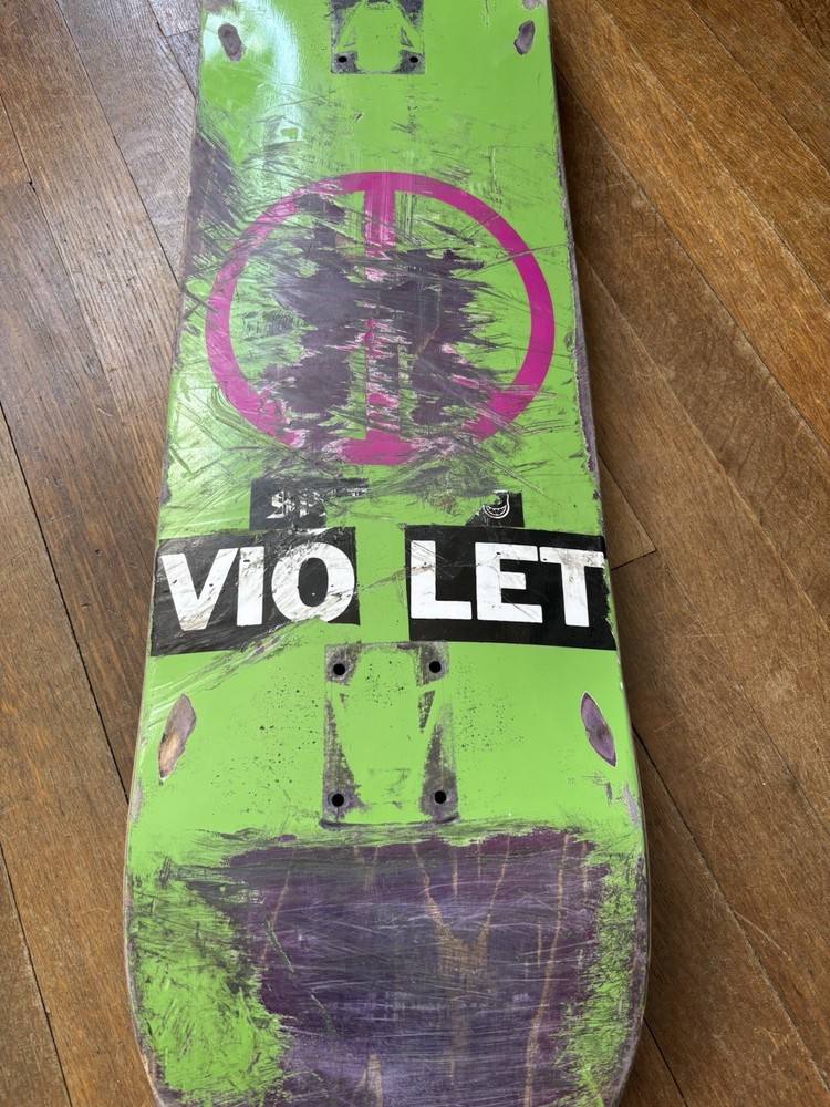 8.3 Violet Skateboard Deck Used