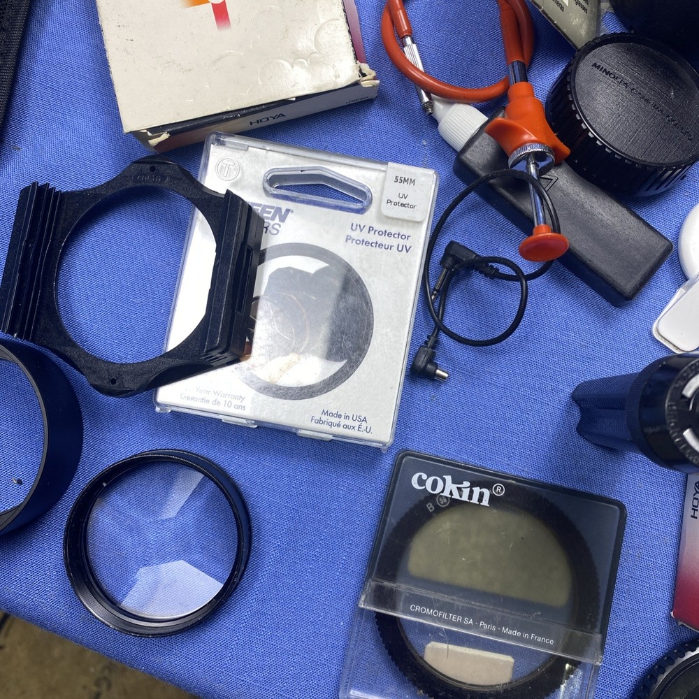 camera accessories large lot