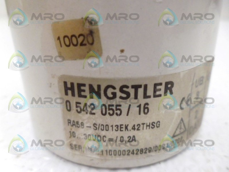 HENGSTLER 0542055/16 ENCODER UNMP