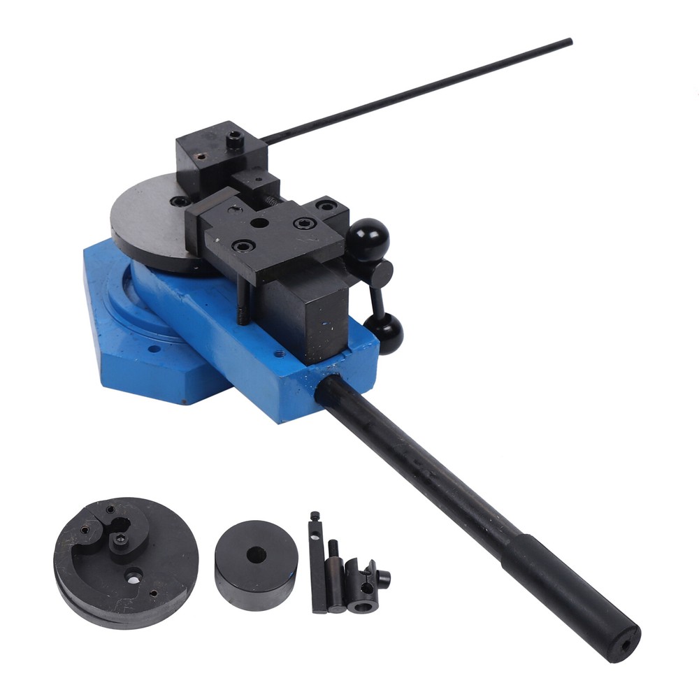 Bender Flat Round Square Angle Bar Bending Machine Tool Kit + Stopper & Scroll
