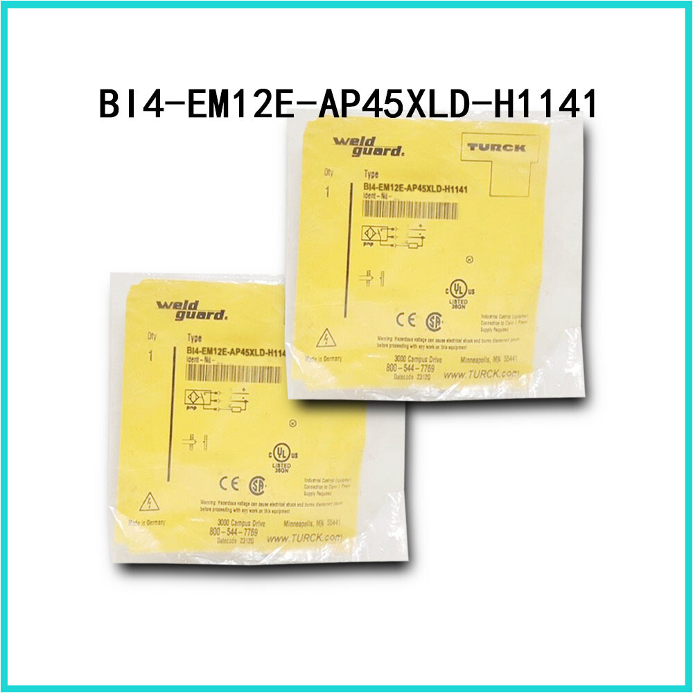 Original TURCK proximity sensor module BI4-EM12E-AP45XLD-H1141 inductive switch