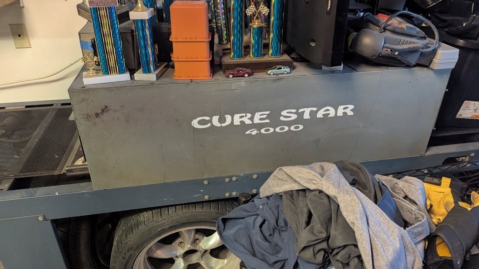 Cure Star 4000 Screen Printing Drier