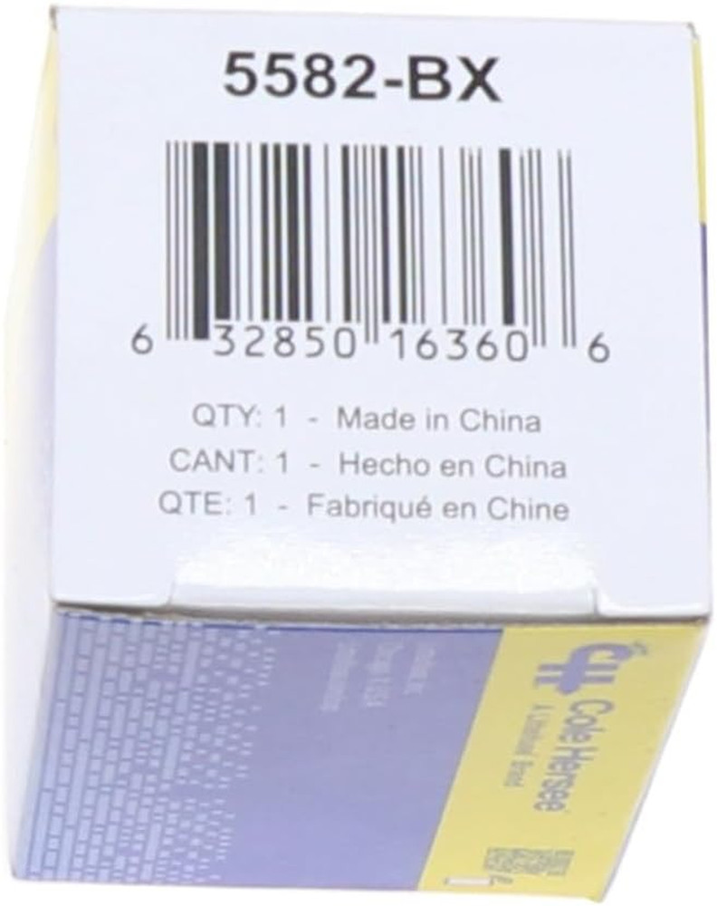 5582 Silver SPST On-Off Toggle Switch