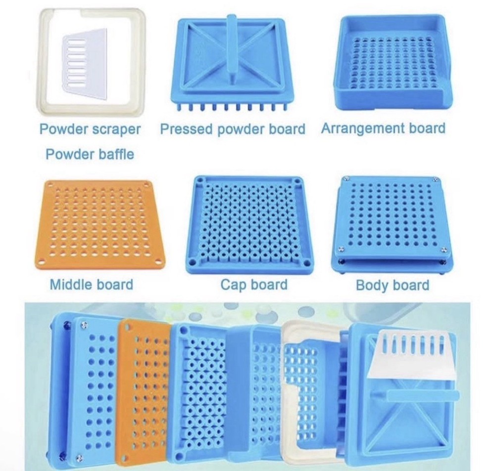 100 Hole Cspsule Manual Filling Device #0