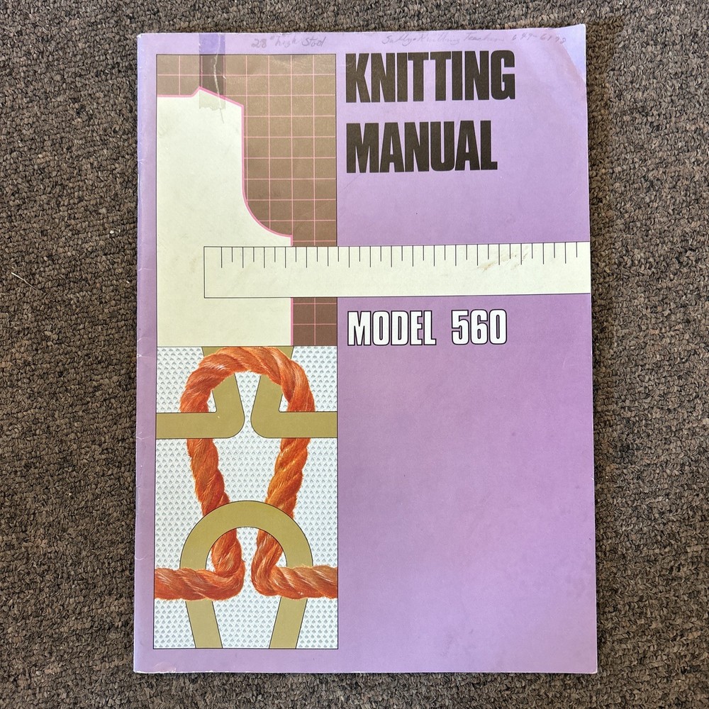 Singer 560 Knitting Machine Manual Plus Bonus