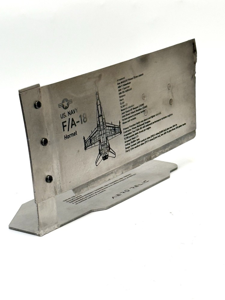F/A-18 Titanium Part Collectable