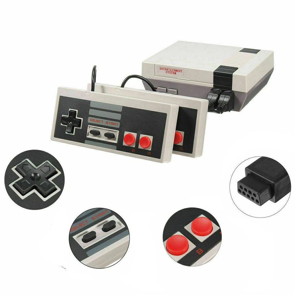 2X NES Wired Gamepad for Nintendo Classic Edition Console Game Controller Remote
