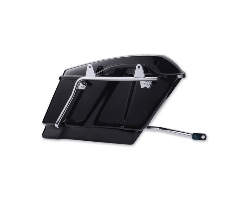 Chrome Saddlebag Support Conversion Bracket kit For Harley Heritage Softail 84-1