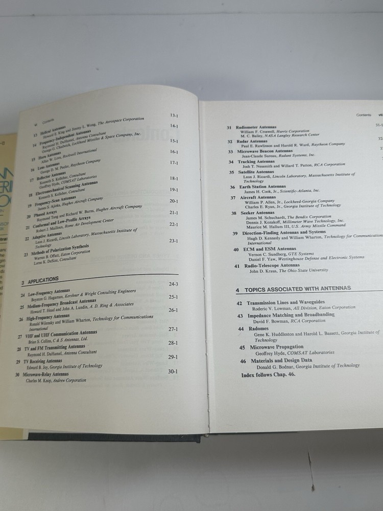 Antenna Engineering Handbook by Richard C. Johnson Second Edition
