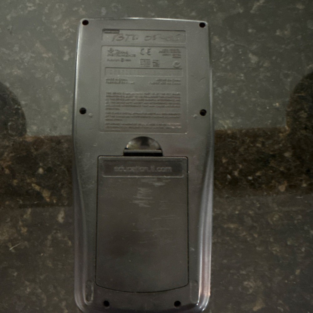 Texas Instruments TI-83 Plus Graphing Calculator LCD Display Calculus Battery