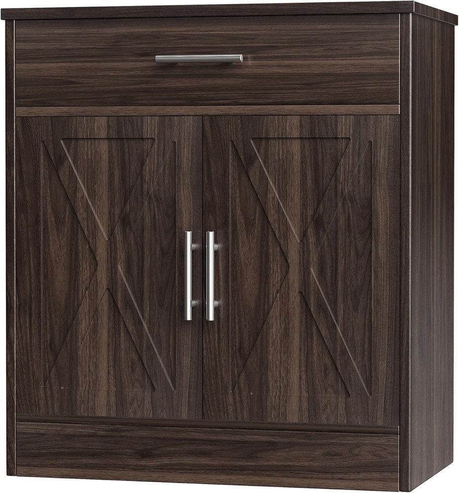 Kitchen Buffet Cabinet Storage W/ Adjustable Shelf Modern Kitchen