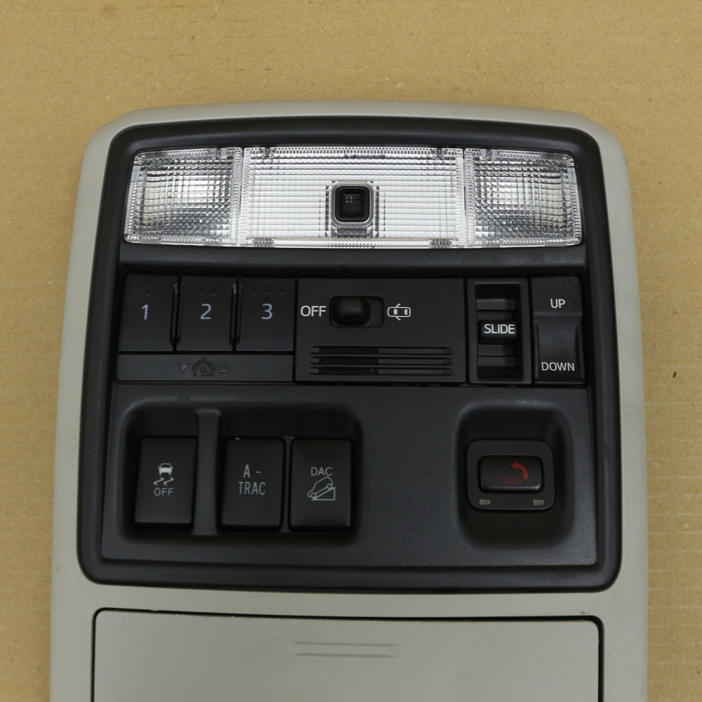 Toyota 4Runner 2014-2019 OEM Overhead Console Map Lamp Dome Control Panel Switch