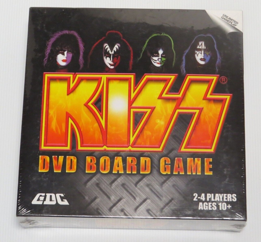 KISS OFFICIAL DVD BOARD GAME 2008 FACTORY SEALED