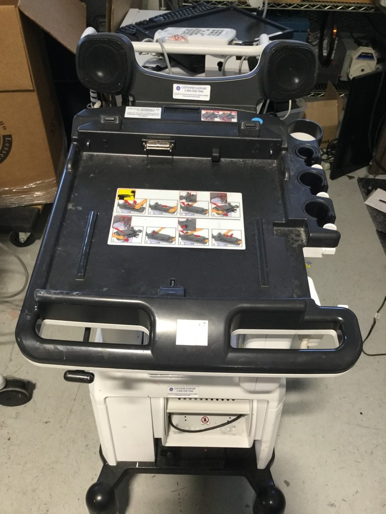 GE DOCKING CART WITH TRIPLE PROBE CONNECTOR-DOCKING
