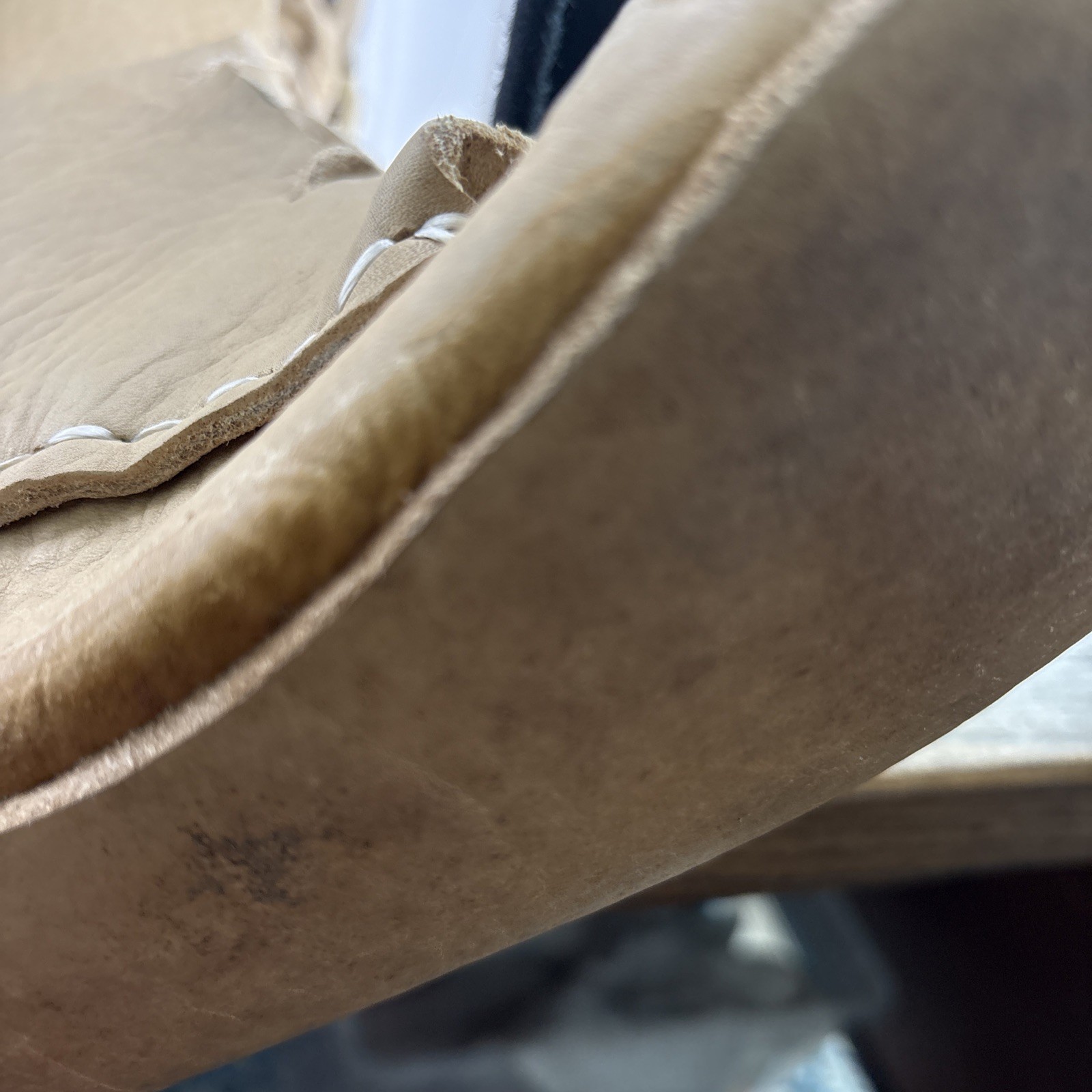 Vintage Handmade Native American Tall Leather Moccasins 16”