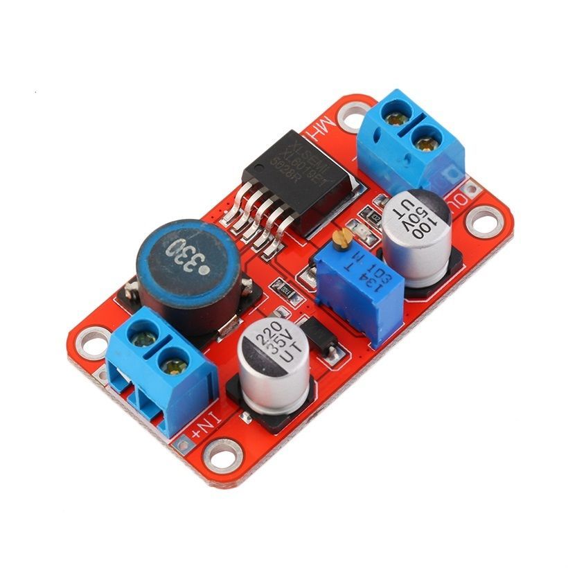 XL6019 5A Max Current DC to DC Adjustable Boost Power Supply Board Module CA