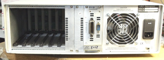 Newport 8008 High-Density Laser Diode Controller main frame
