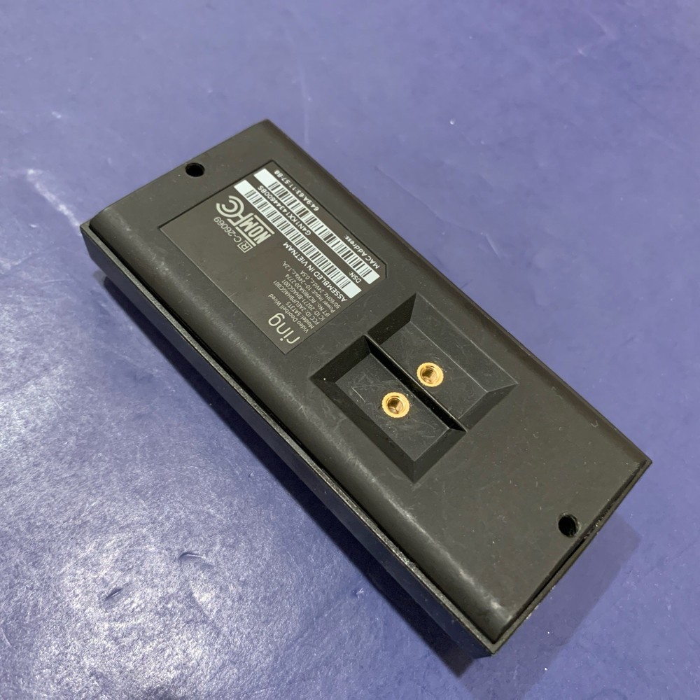 Ring Video Doorbell Wired Black