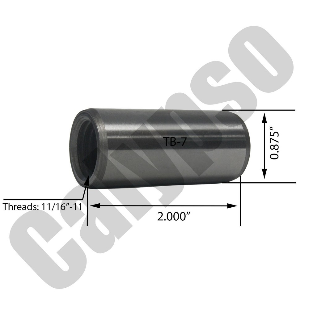 Leaf Spring Bushing TB-7 (Sold as one Piece)