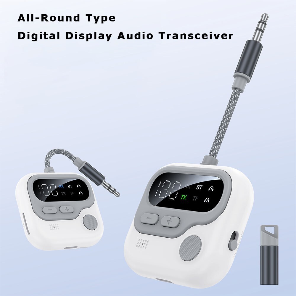 Lightweight Bluetooth 5.4 Receiver-Transmitter-Compact,Stable,Connect Audio Gear