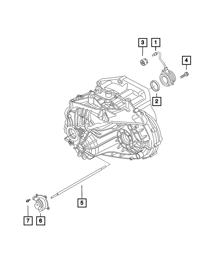 Genuine Mopar Hex Flange Head Bolt 68119760AA