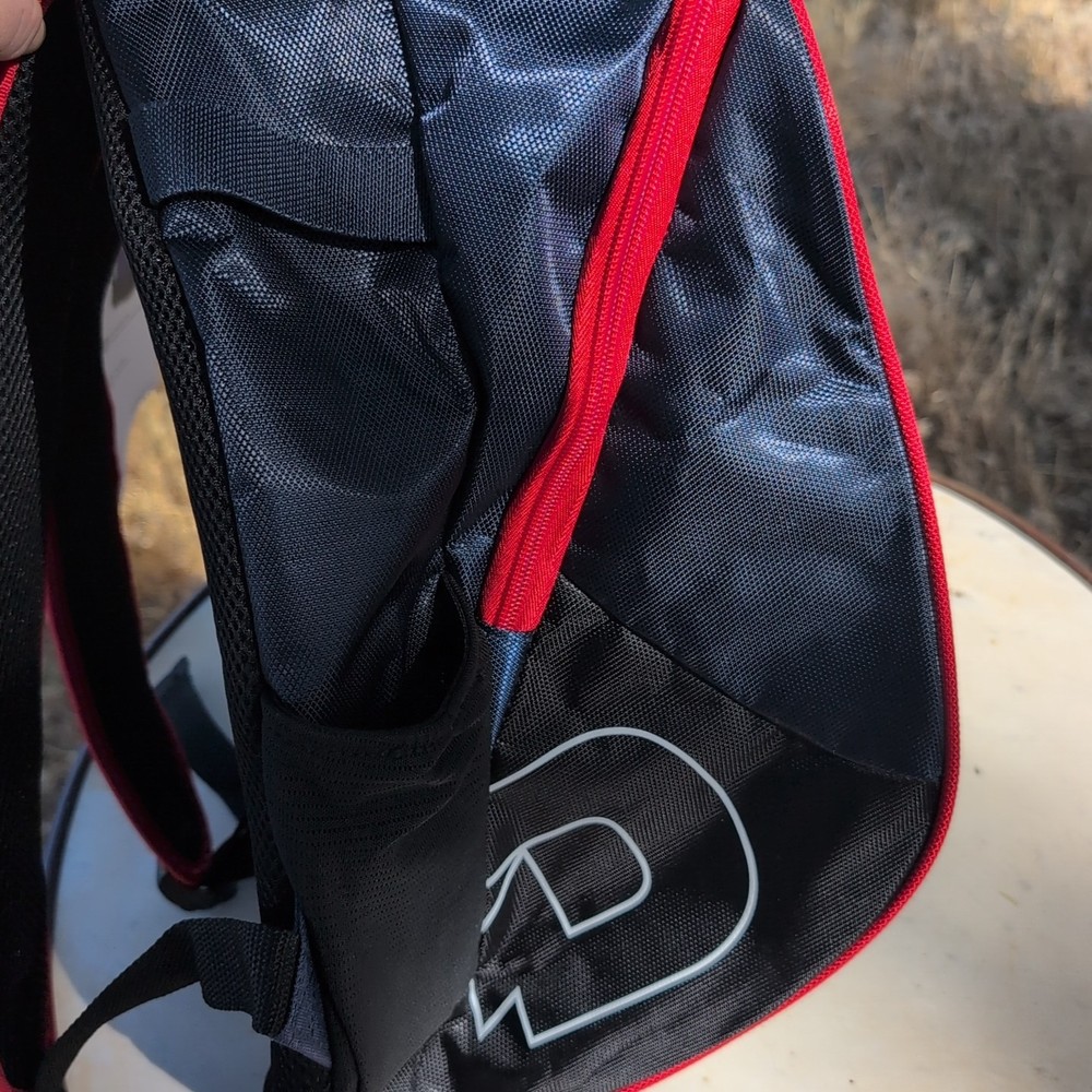 DeMarini Voodoo Junior Baseball Softball Backpack Red White Blue USA Batpack