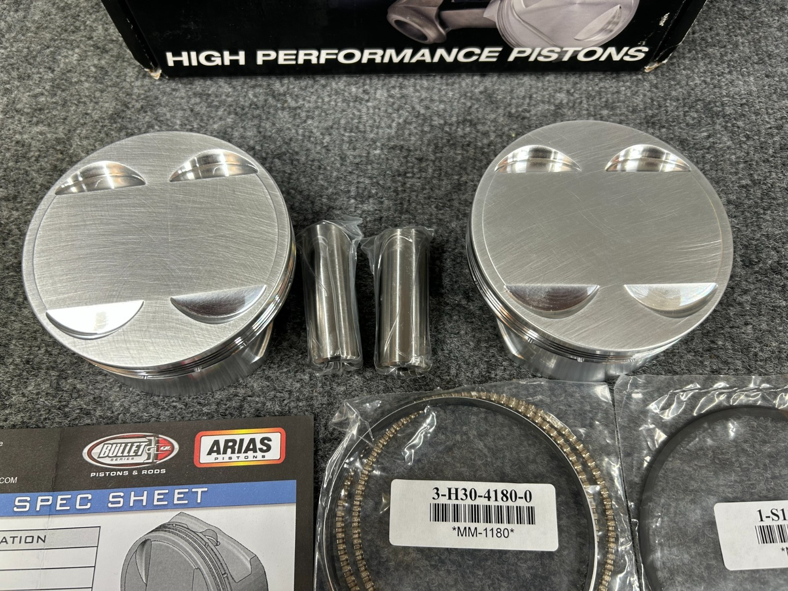 HARLEY-DAVIDSON M8 10.8:1 CARRILLO HIGH PERFORMANCE PISTONS
