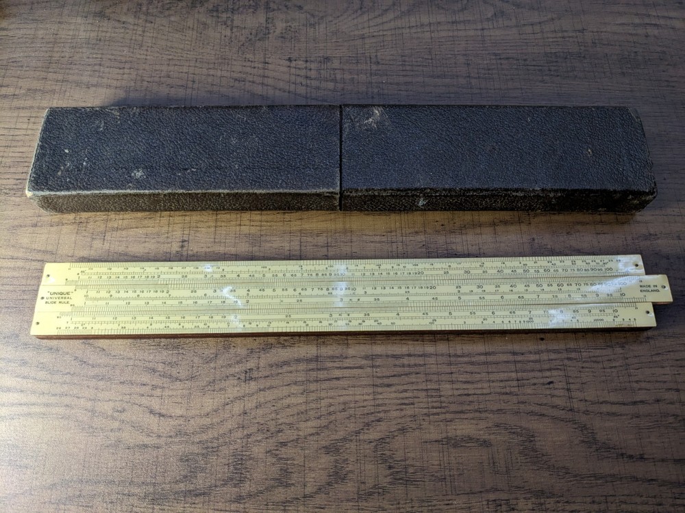 Vintage Unique Engineer Universal Slide rule