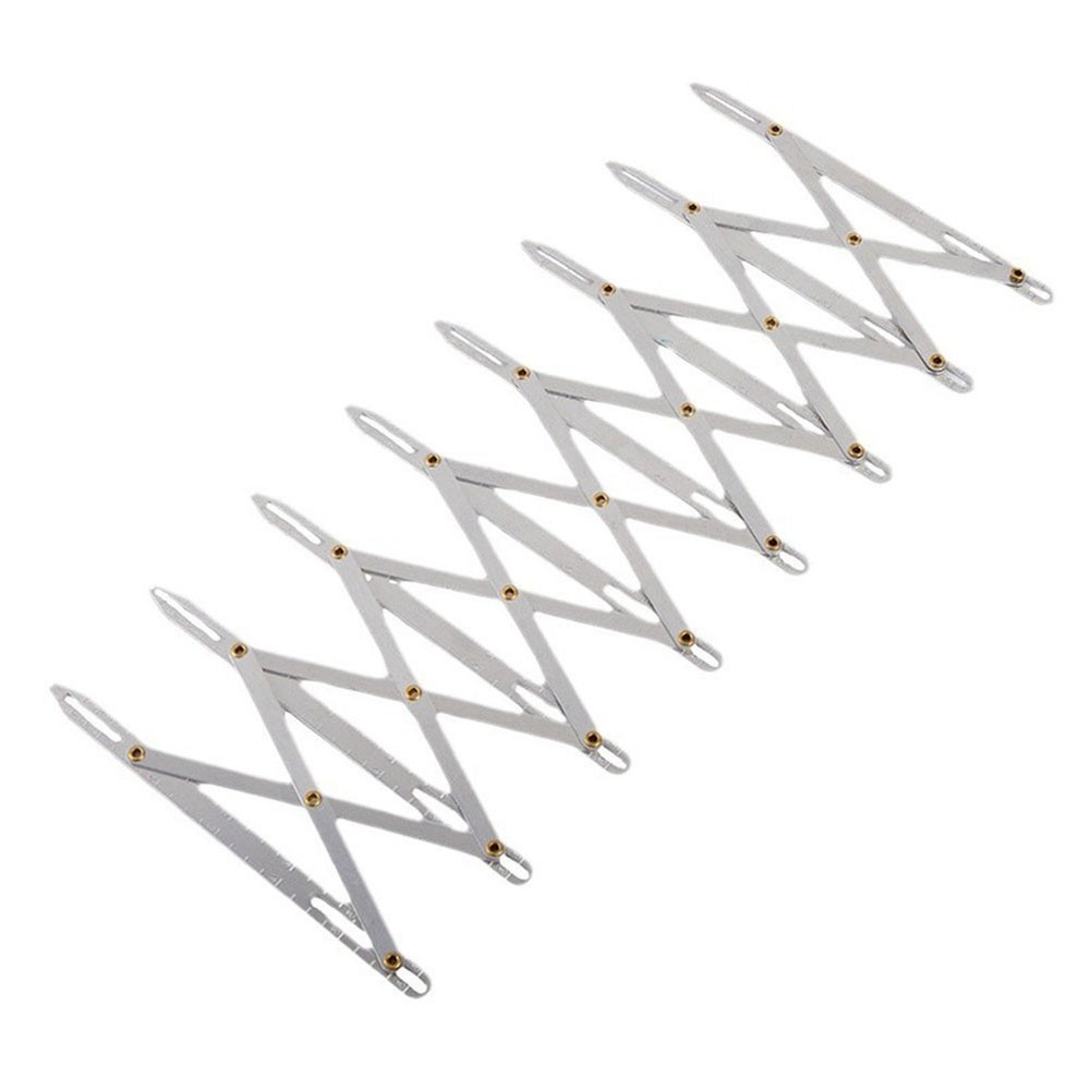 Adjustable Sewing Gauge Tool for Curtain Crafting and Button Placement