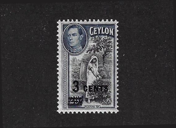 Ceylon Scott 290 Mint Never Hinged, SCV $4.50