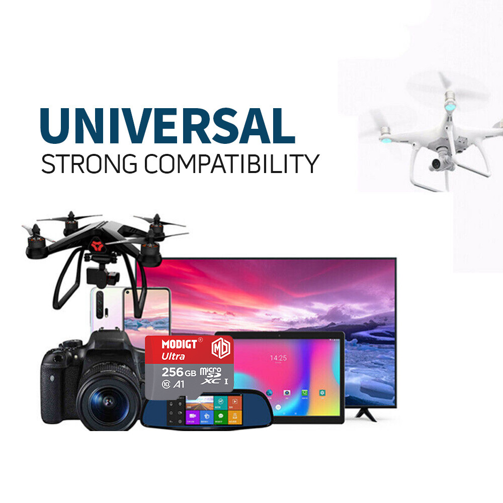 Micro SD Card Ultra Class 10 SDXC SDHC Memory Card for Dash Cams Android lot