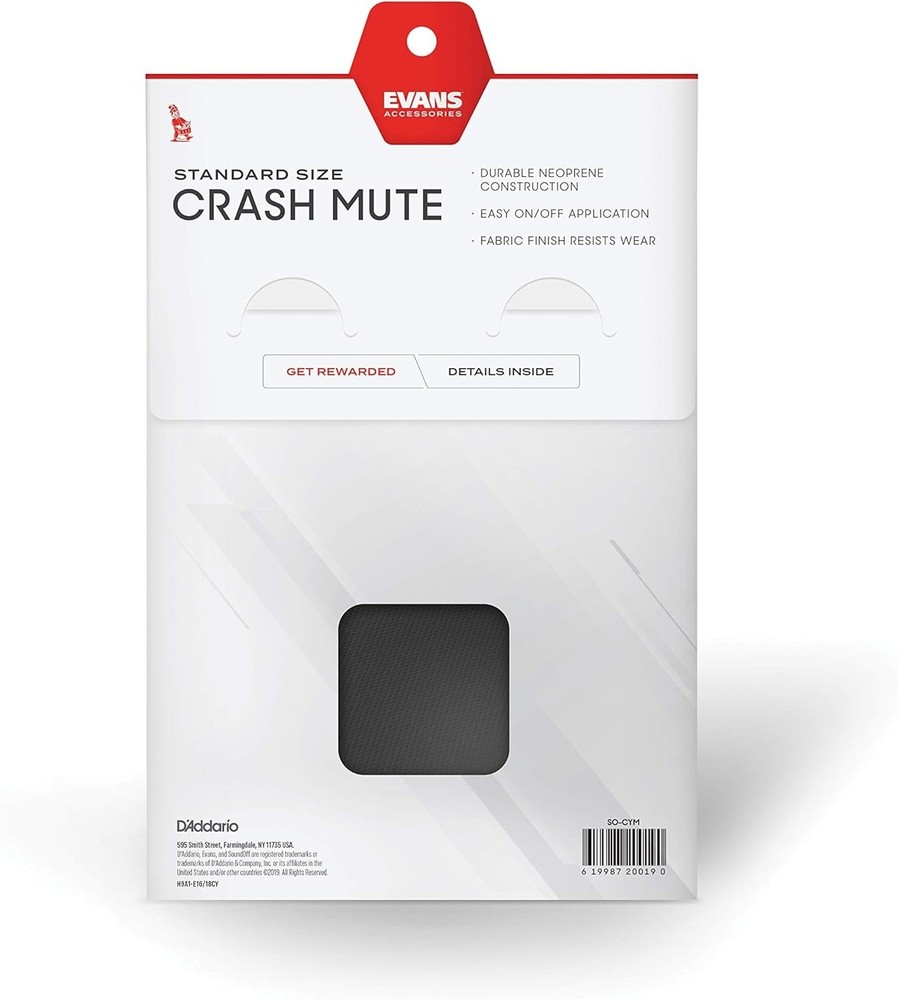 Adjustable Crash Cymbal Mute