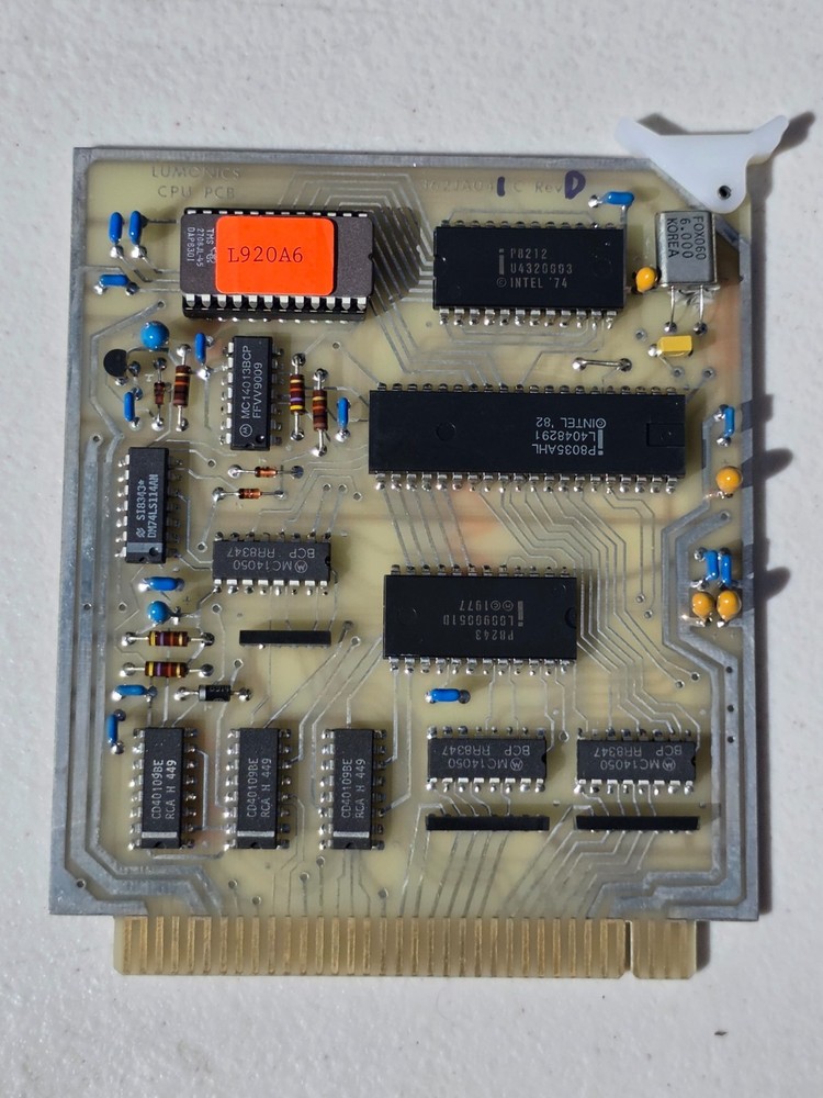 Lumonics CPU PCB 362JA04 C REV D