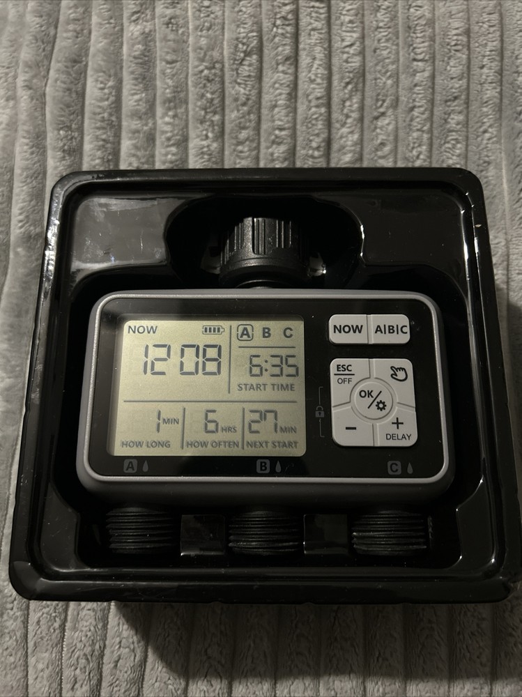 DEWENWILS 3 Zone Automatic Water Timer, Programmable
