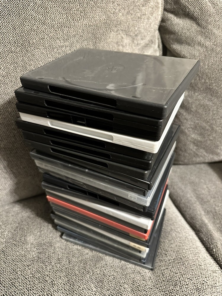 22 empty dvd cases lot