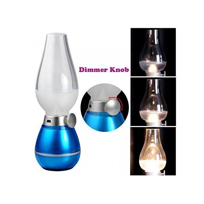 Led Retro Night Light Lamp With Blowing Control Sensor