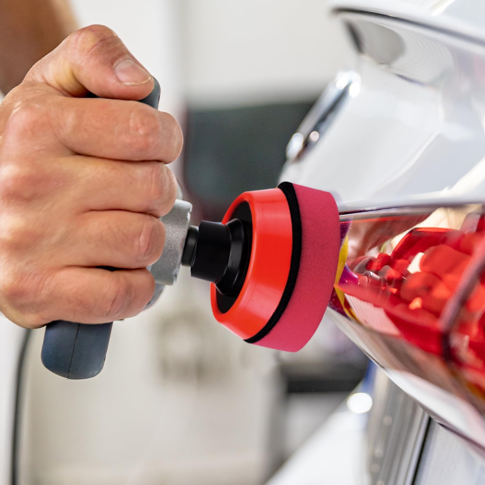 51 Pieces Car Foam Drill Polishing Pad Kit 1 inch 2 inch 3 inch Detail Polish...