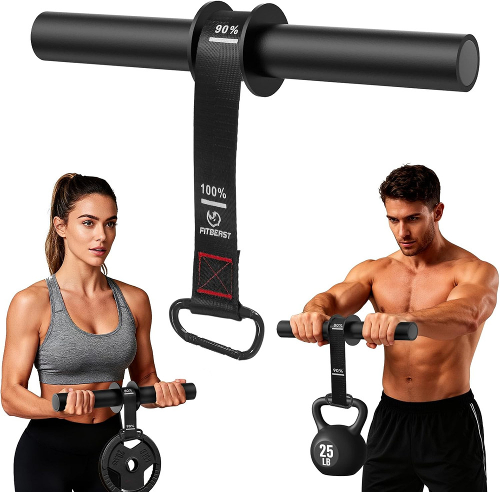 Adjustable Wrist Roller Forearm Trainer for Grip Strength and Workouts