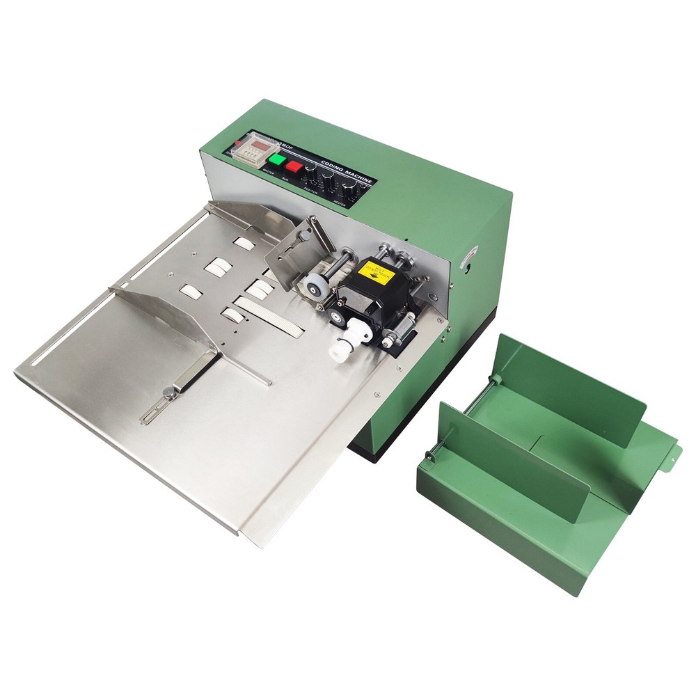 MY-380F Stainless Steel Solid Ink Coding Machine Date Ink Wheel Marking Machine