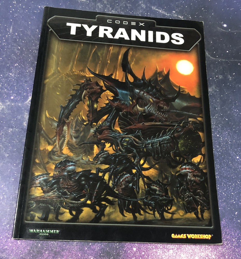 Codex Tyranids Warhammer Games Workshop 40K Book 2003