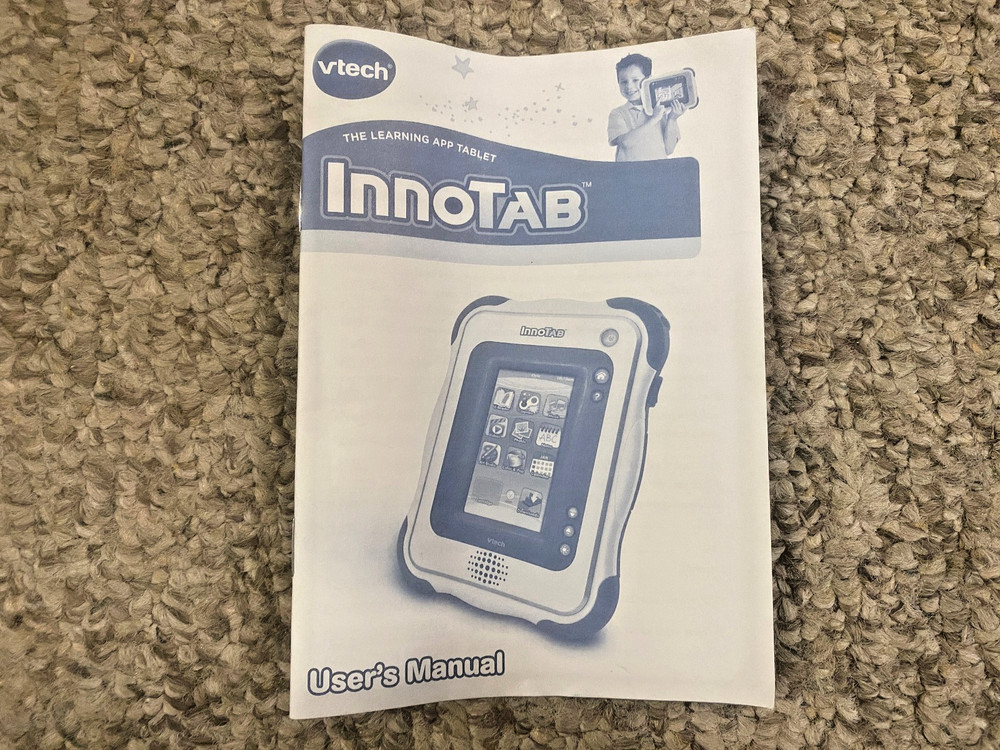 Vtech InnoTab (2011) User's Manual ONLY!