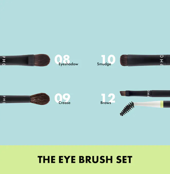 The Eye Brush Set – Complete Set for Precise Eye Makeup