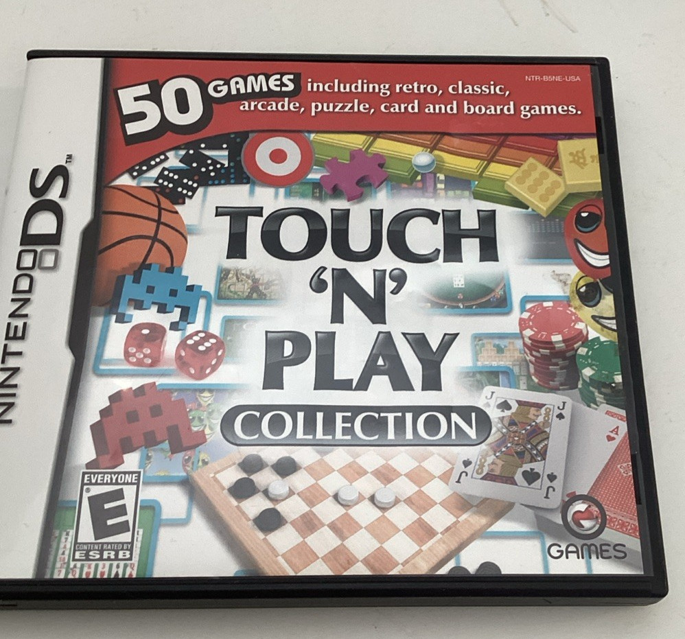 NintendoDS Touch N Play Instructions Booklet & Case Only