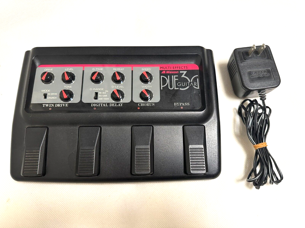 MAXON PUE3G Guitar Multi Effects Pedal