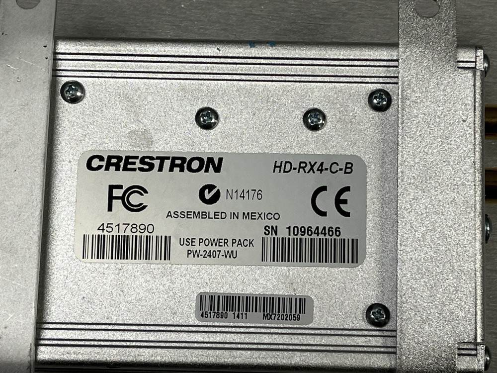 Crestron HD-RX4-C-B Shielded Twisted Pair HDMI Receiver