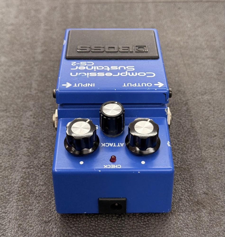 BOSS CS-2 Compression Sustainer Used Compressor